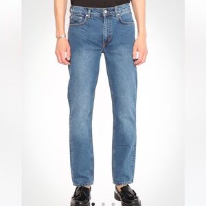 Amendi Men’s ÅKE CLASSIC Slim Straight JEANS BLUE ME AWAY